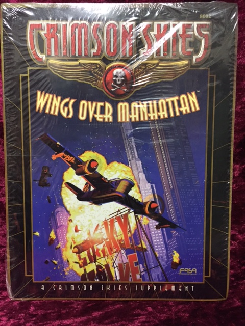 Crimson Skies Wings Over Manhattan Supplement FASA